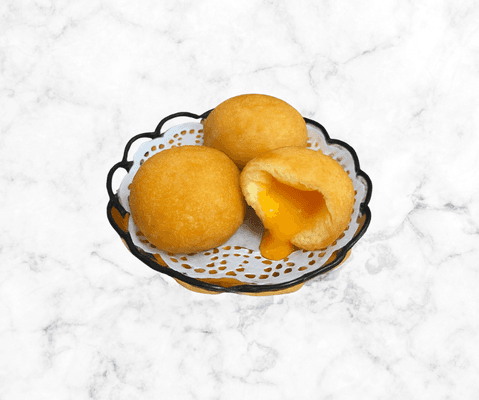 DS11 Salted egg custard buns (3pcs) / DS11 炸黄金流沙包 (3個)