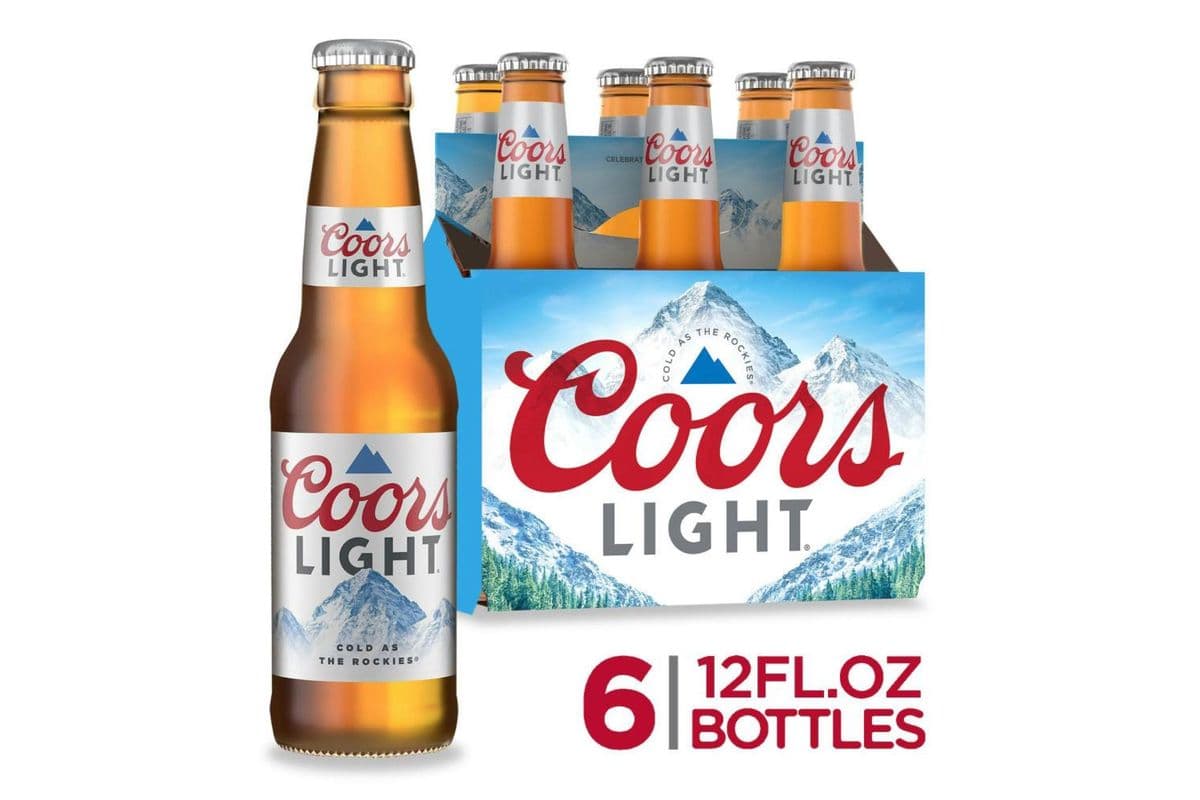 Coors Light (6 x 473 ml Bottle)