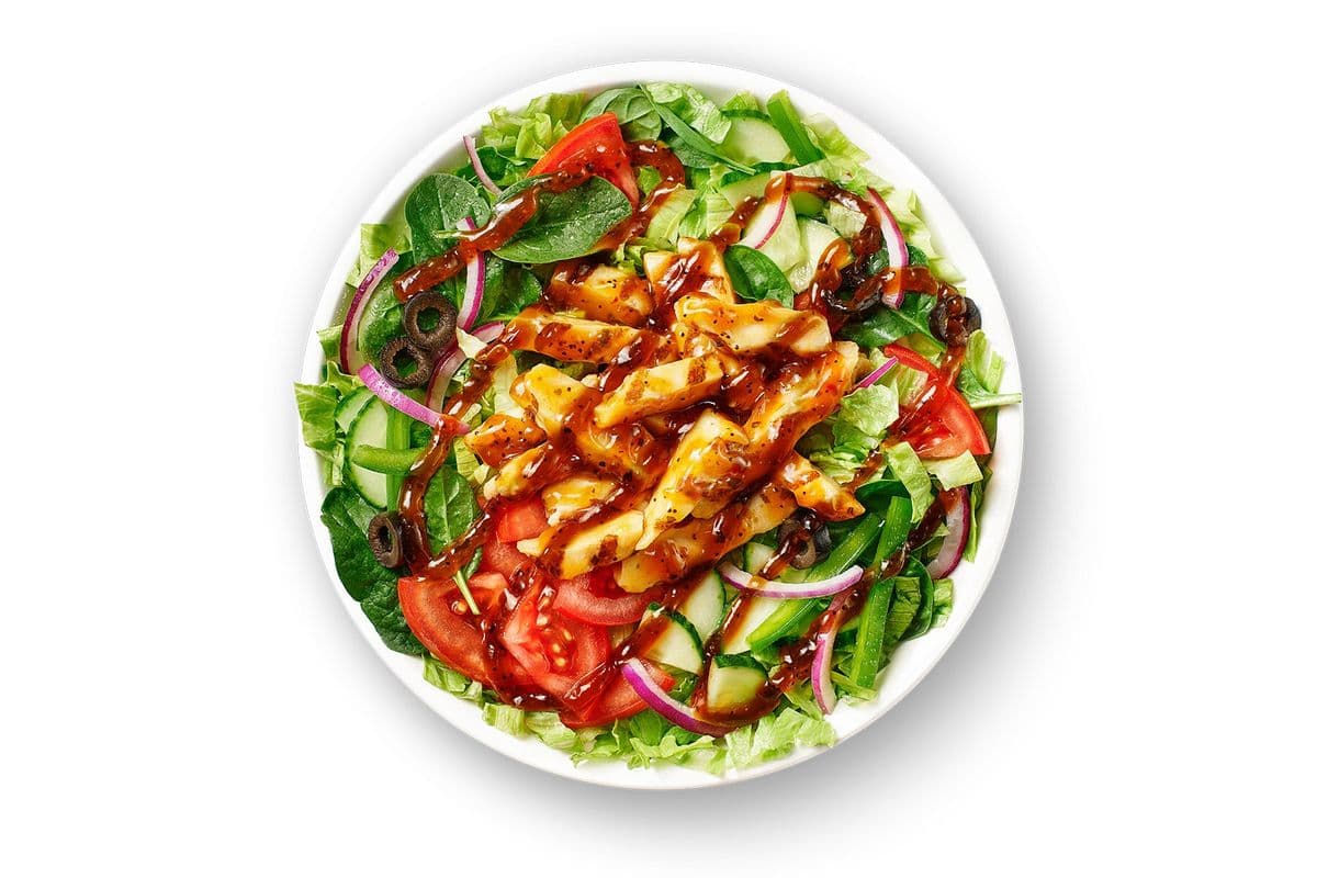 Sweet Onion Chicken Teriyaki (Salad)