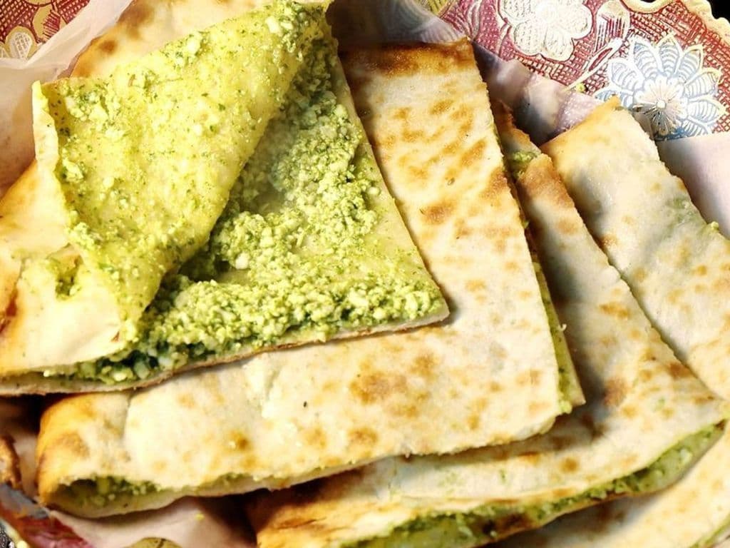 Spinach Paneer Roti