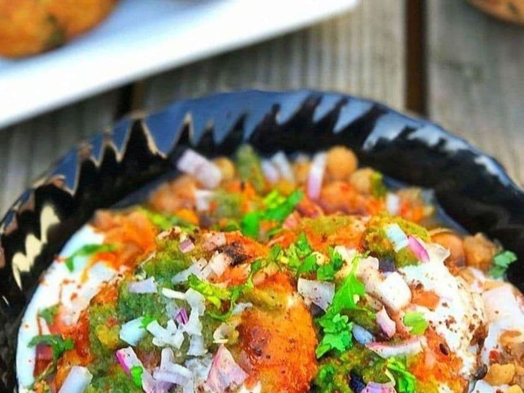 Aaloo Tikki Chaat