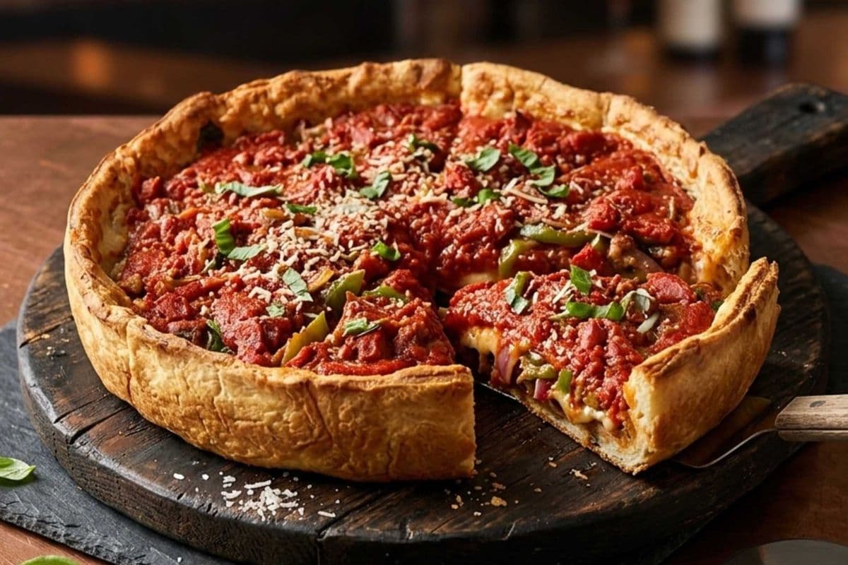 3 Guys & a Girl Chicago Deep Dish Pizza