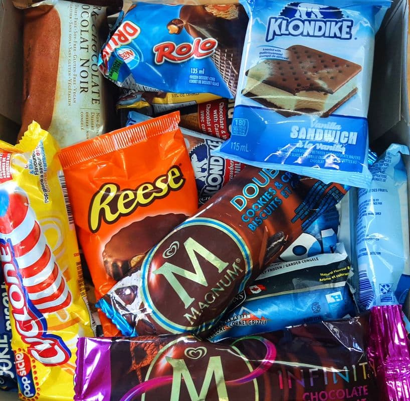 Mixed Premium Ice Cream Bars