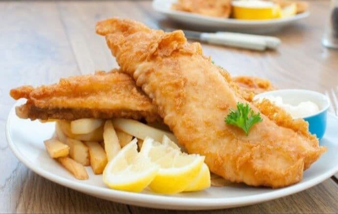 High End Bistro Fish (1 pc) and Chips