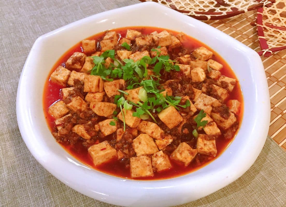 Mapo Tofu with Minced Pork 麻婆豆腐