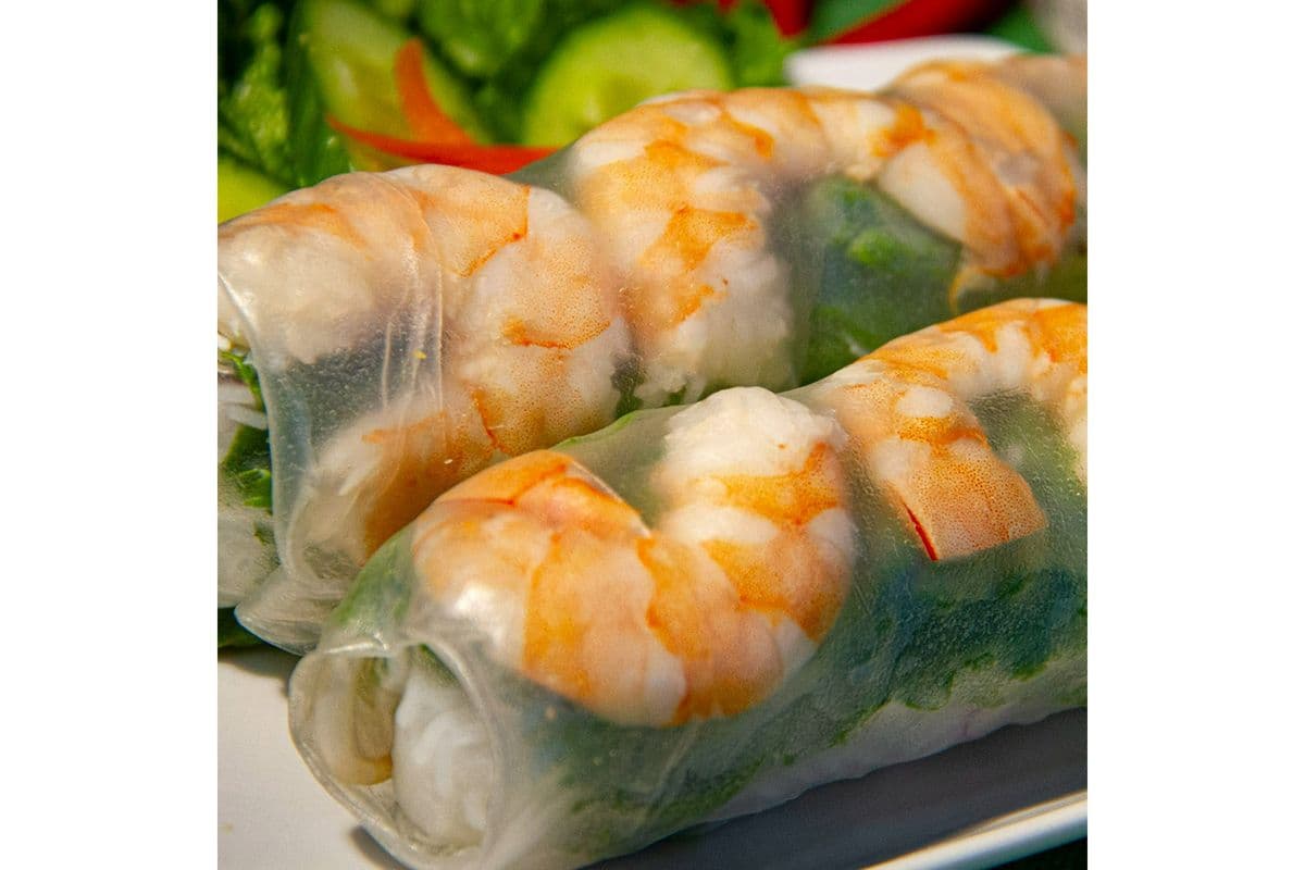 A4. Fresh Shrimp Rolls | Gỏi Tôm Cuốn