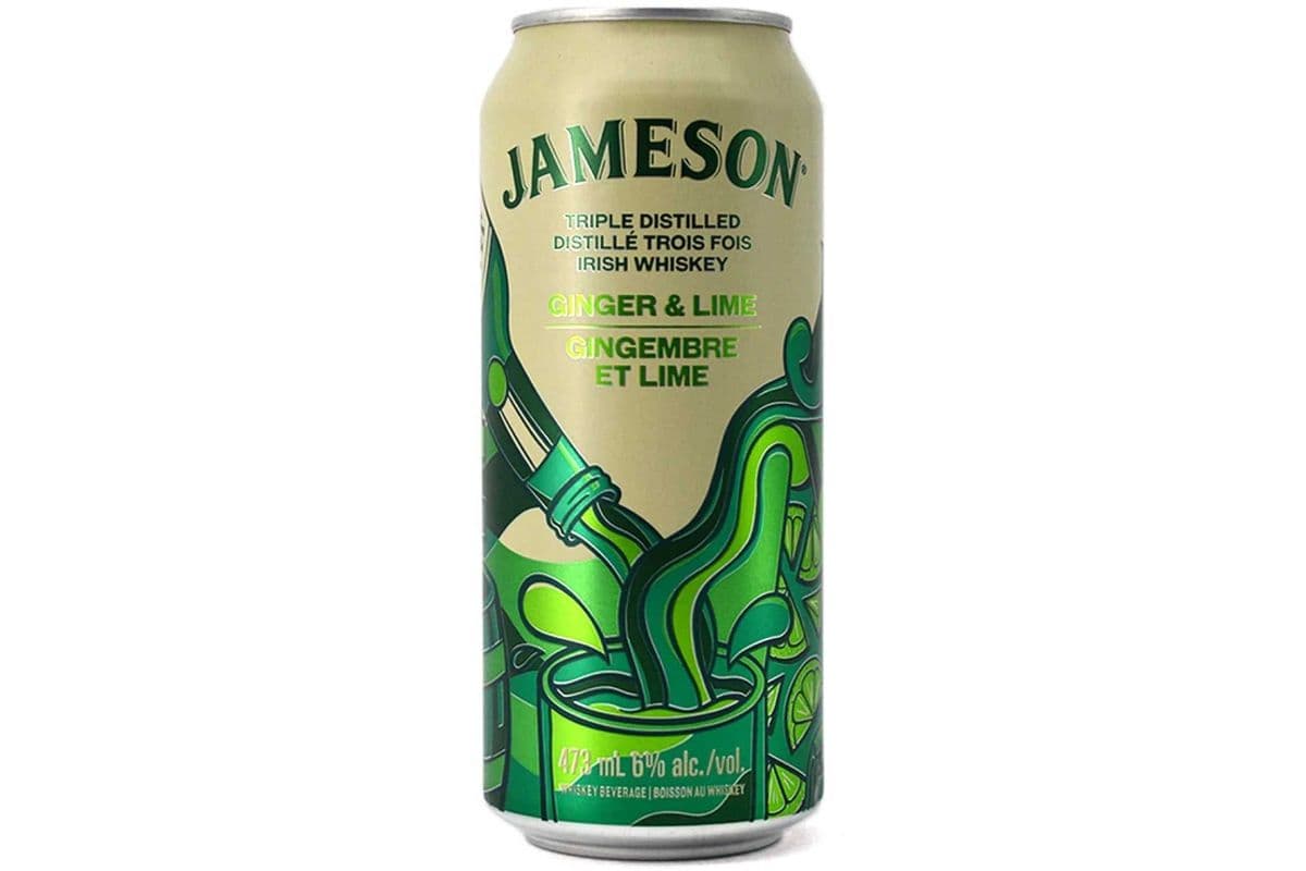 Jameson Whisky Ginger & Lime (1 TALL can) (1 x 473 mL)