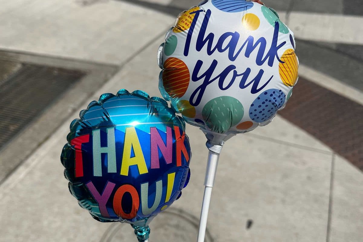 4” Balloon - Thank You