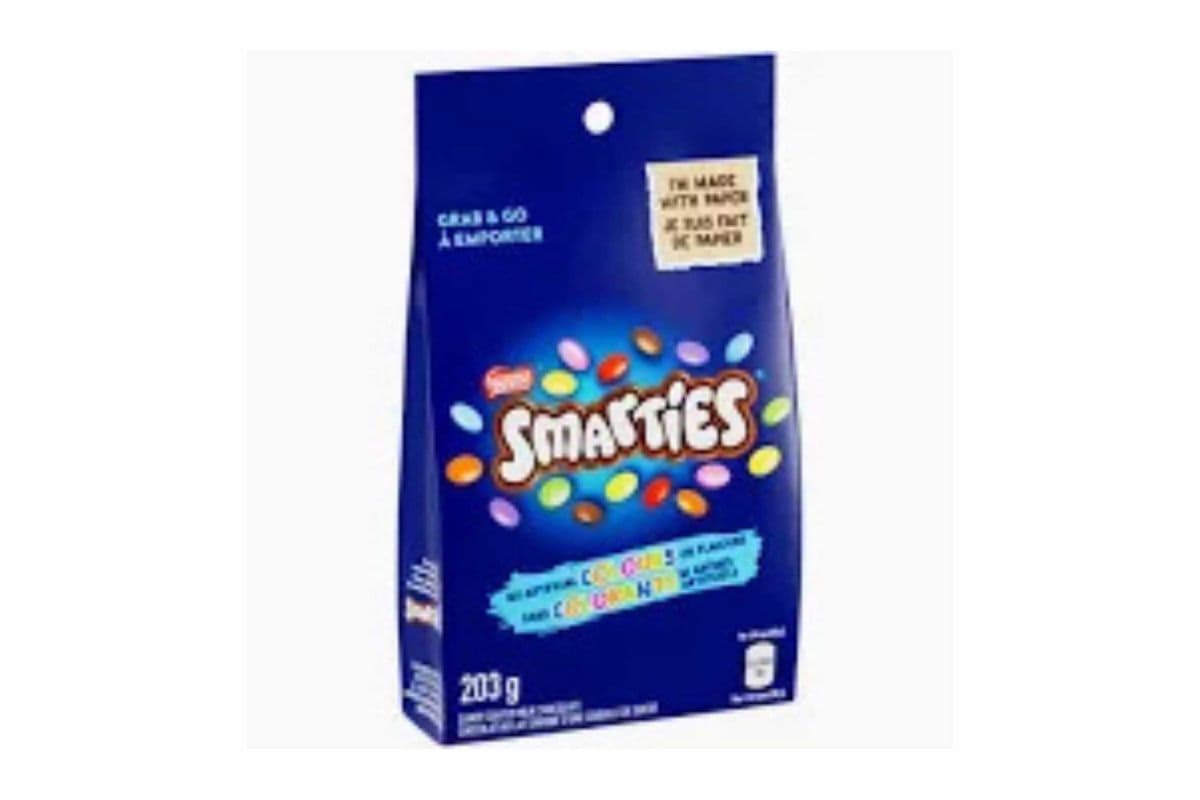 Nestle Smarties Candy Coated Milk Chocolate Pouch (203 g)