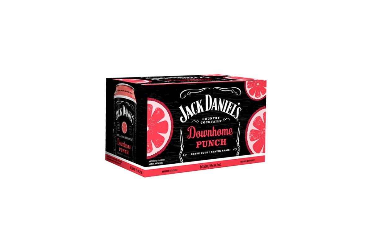 Jack Daniel's Downhome Punch (6 x 355 ml cans)