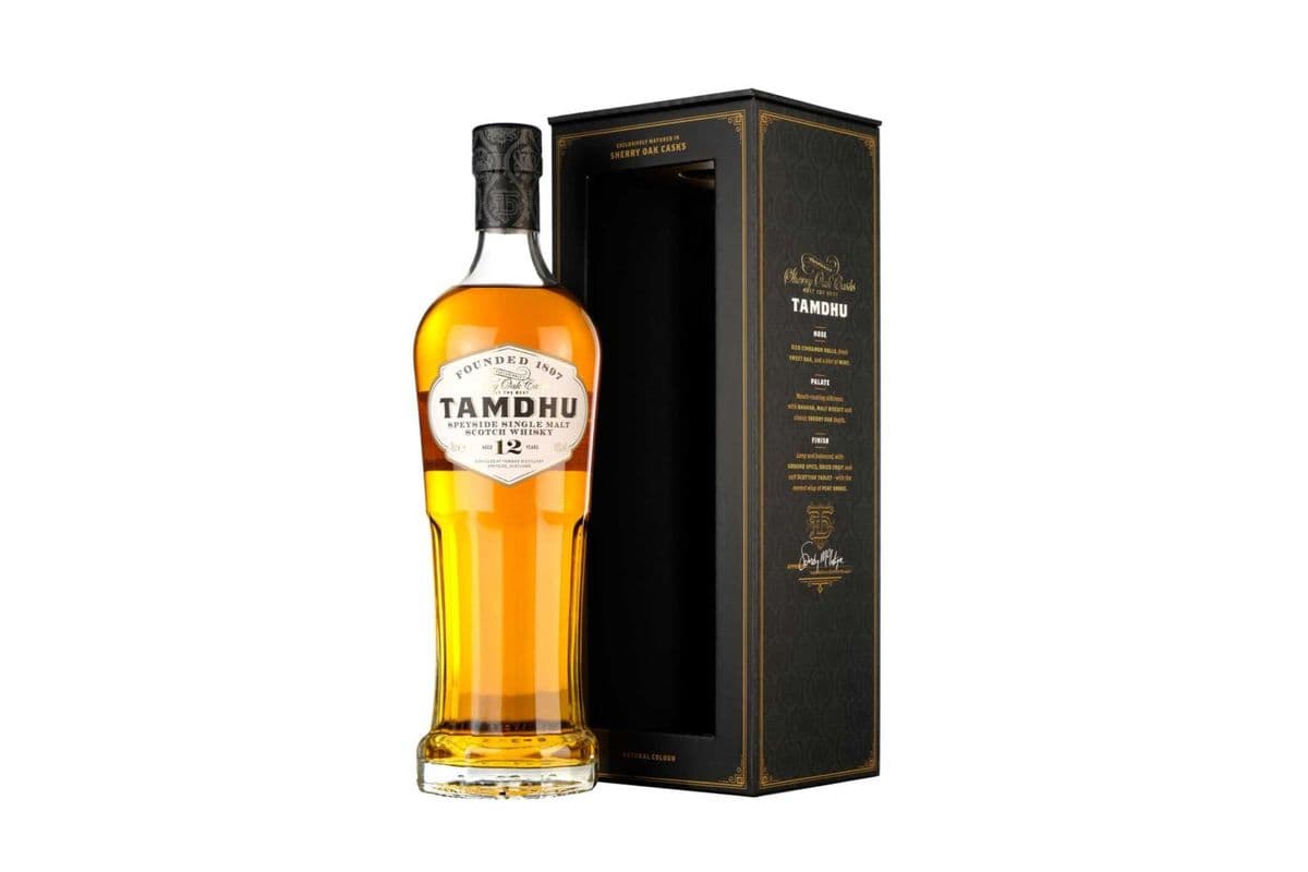 Tamdhu 12YO Speyside Single Malt Scotch Whisky (700ML) (1 x 700ML)