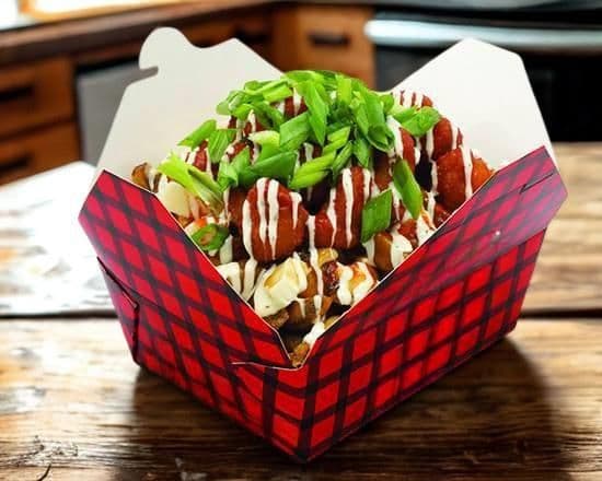 Buffalo Cauliflower Poutine