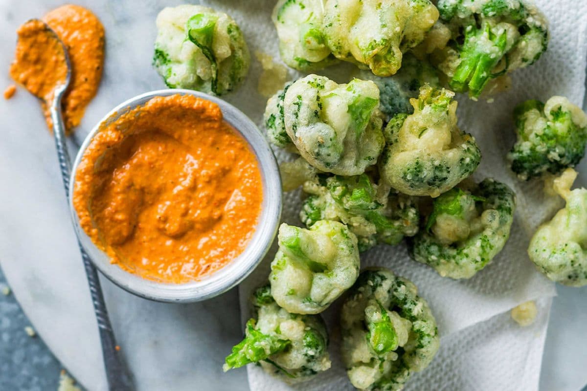 Broccoli Tempura (4 pcs)