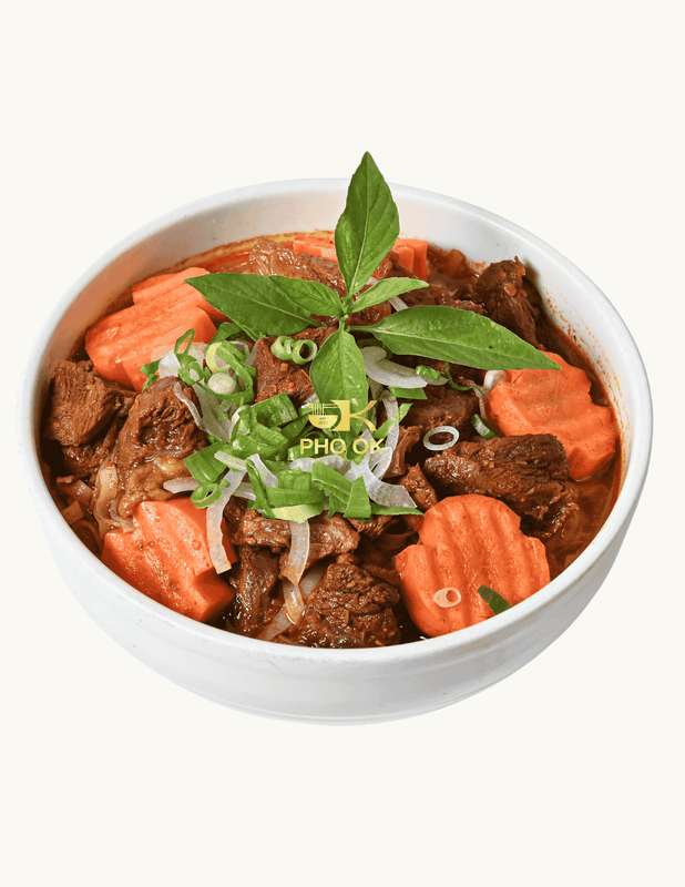 PS5. Beef Stewed with Rice Noodle or Egg Noddle Soup