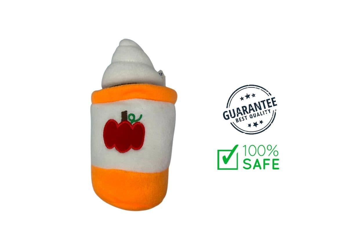ZippyPaws - Pumpkin Spice Latte Dog Toy