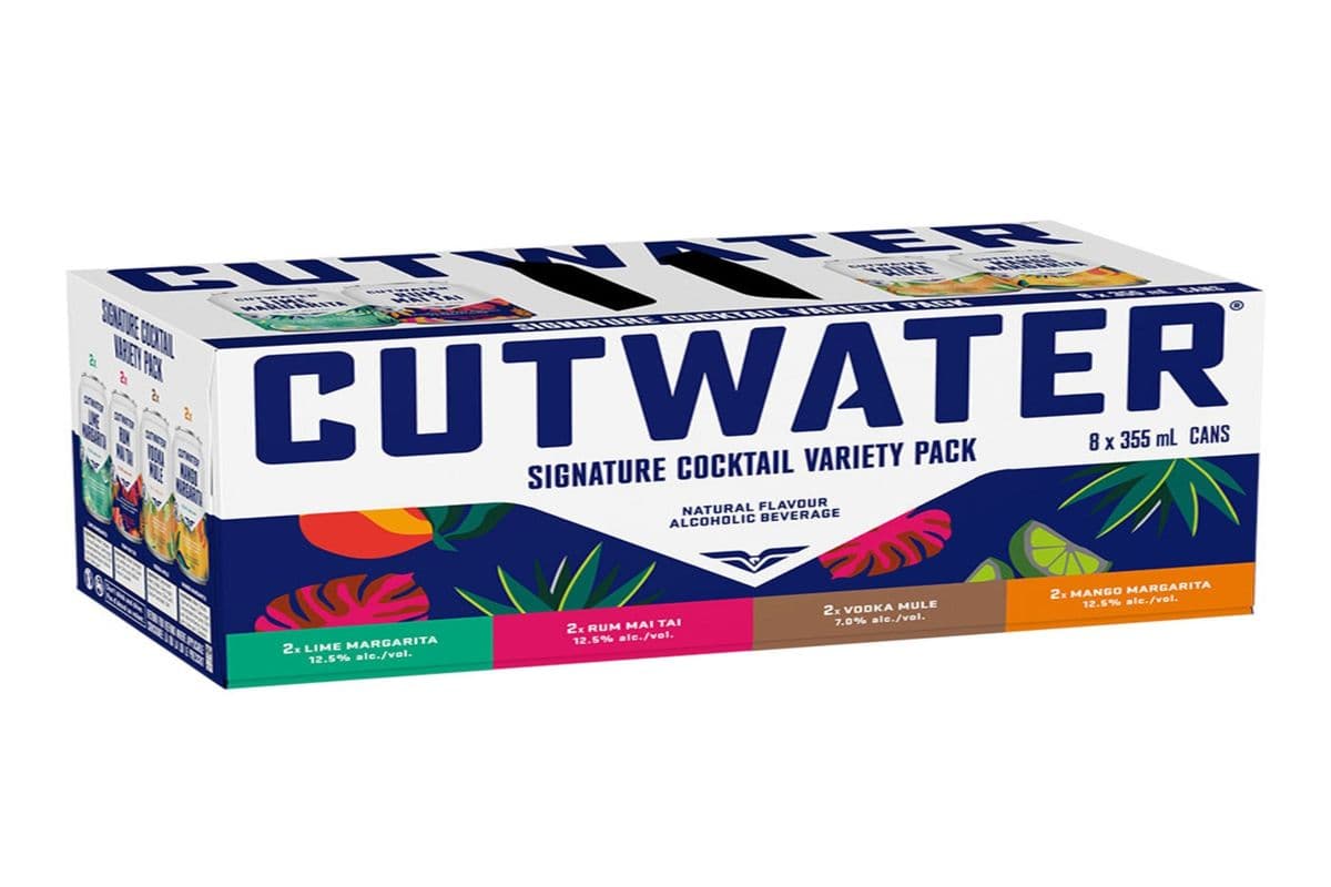 Cutwater Mixer Pack (8 cans) (8 x 355 ml)