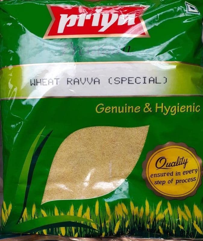 Priya Wheat Rava (4 Lbs)