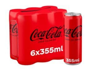 COCA COLA ZERO 6-PACK