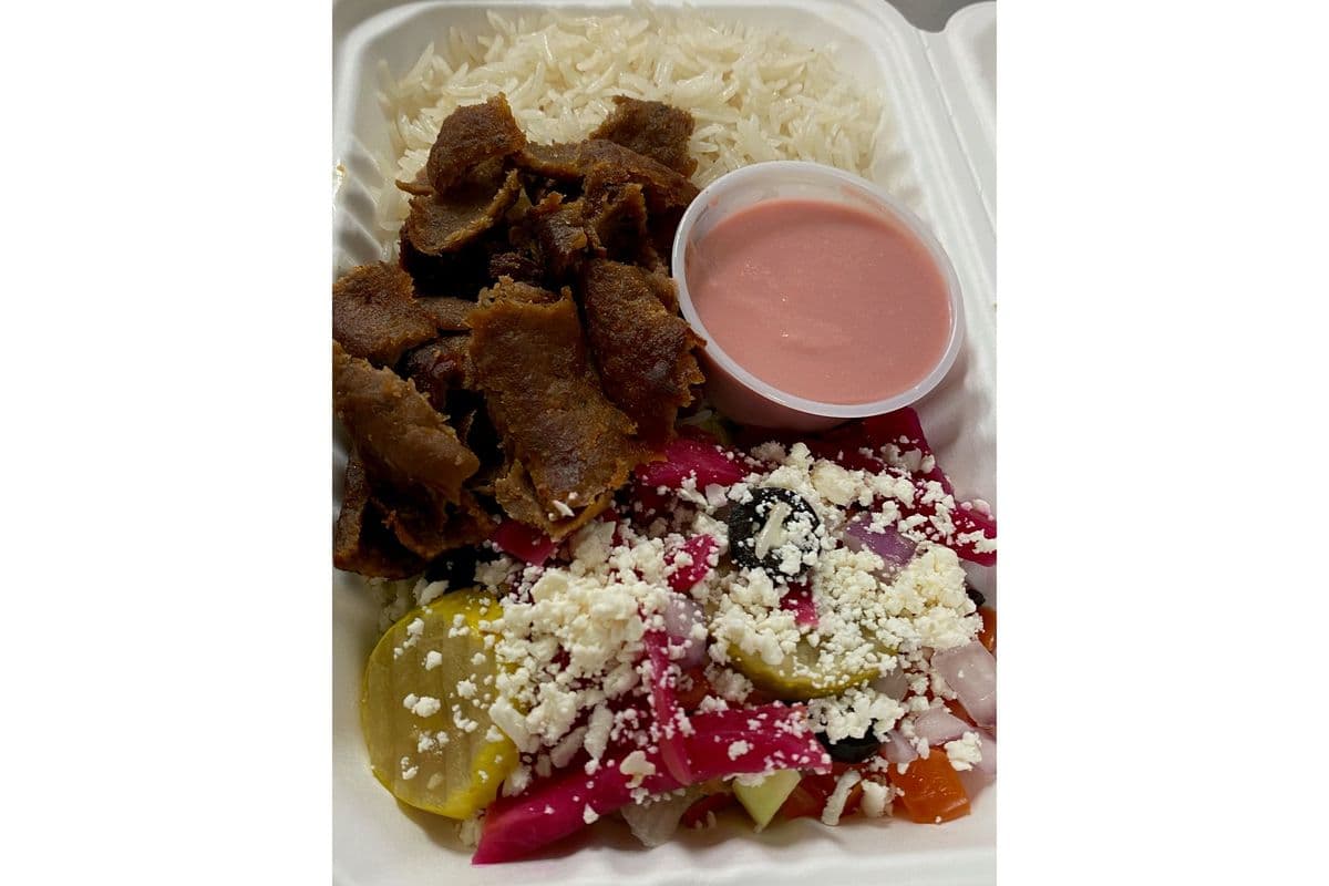 Habibi Beef Rice Platter