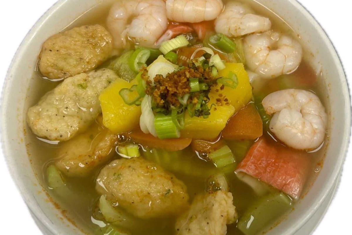 10. Hot and Sour Soup with Seafood