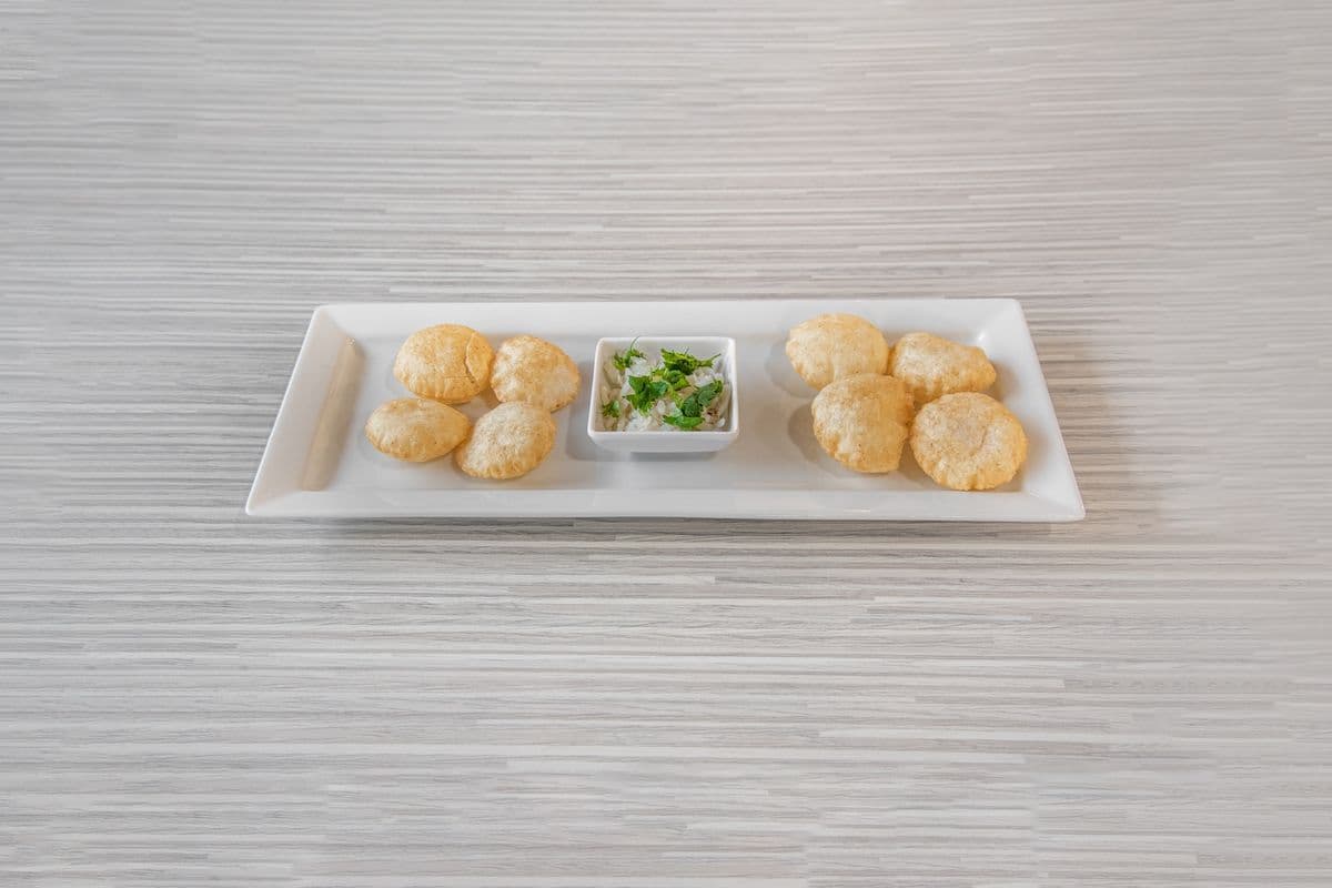 Pani Puri Plate