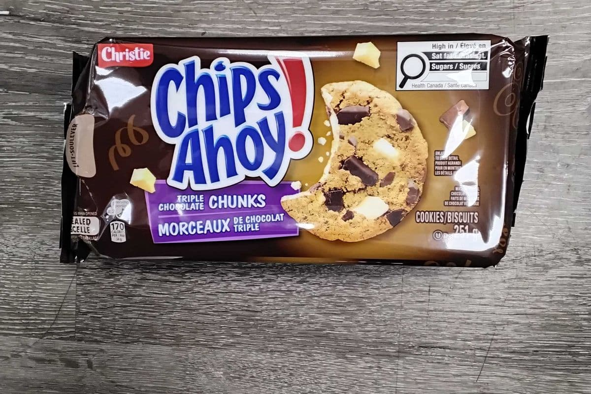 Chips ahoy! Triple chocolate chunks (251g)