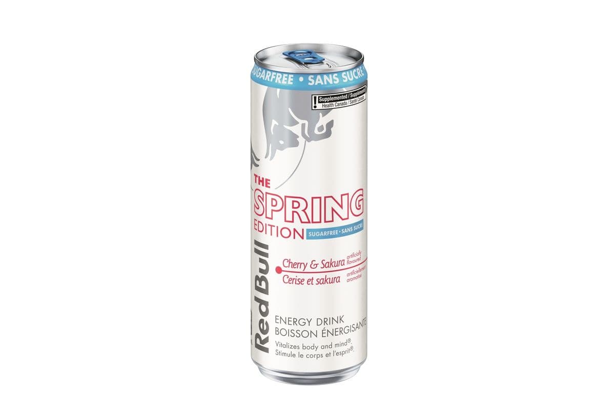 Red Bull Sugar Free Cherry & Sakura Spring Edition (355ml) 8303027