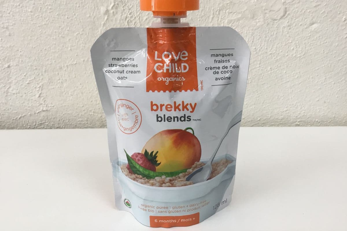 Brekky Blend - Mango, Strawberry, and Ginger (Organic) (128 ml)