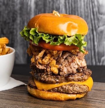 Manhattin Cheese Burger