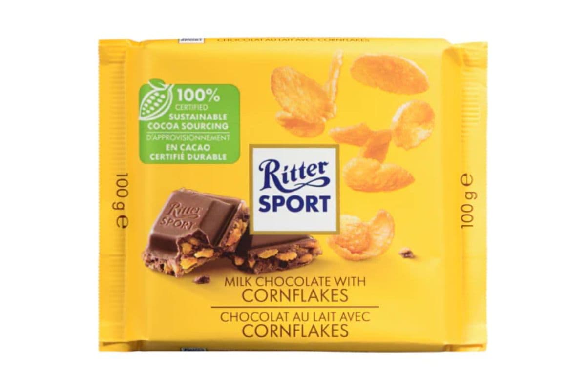 Ritter Sport Milk Chocolate with Cornflakes (100 g)