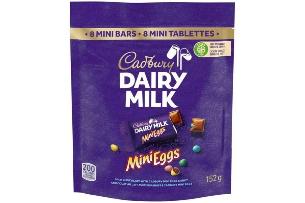 Dairy Milk Mini Eggs Mini Bars Stand Up Pouch (152 g)