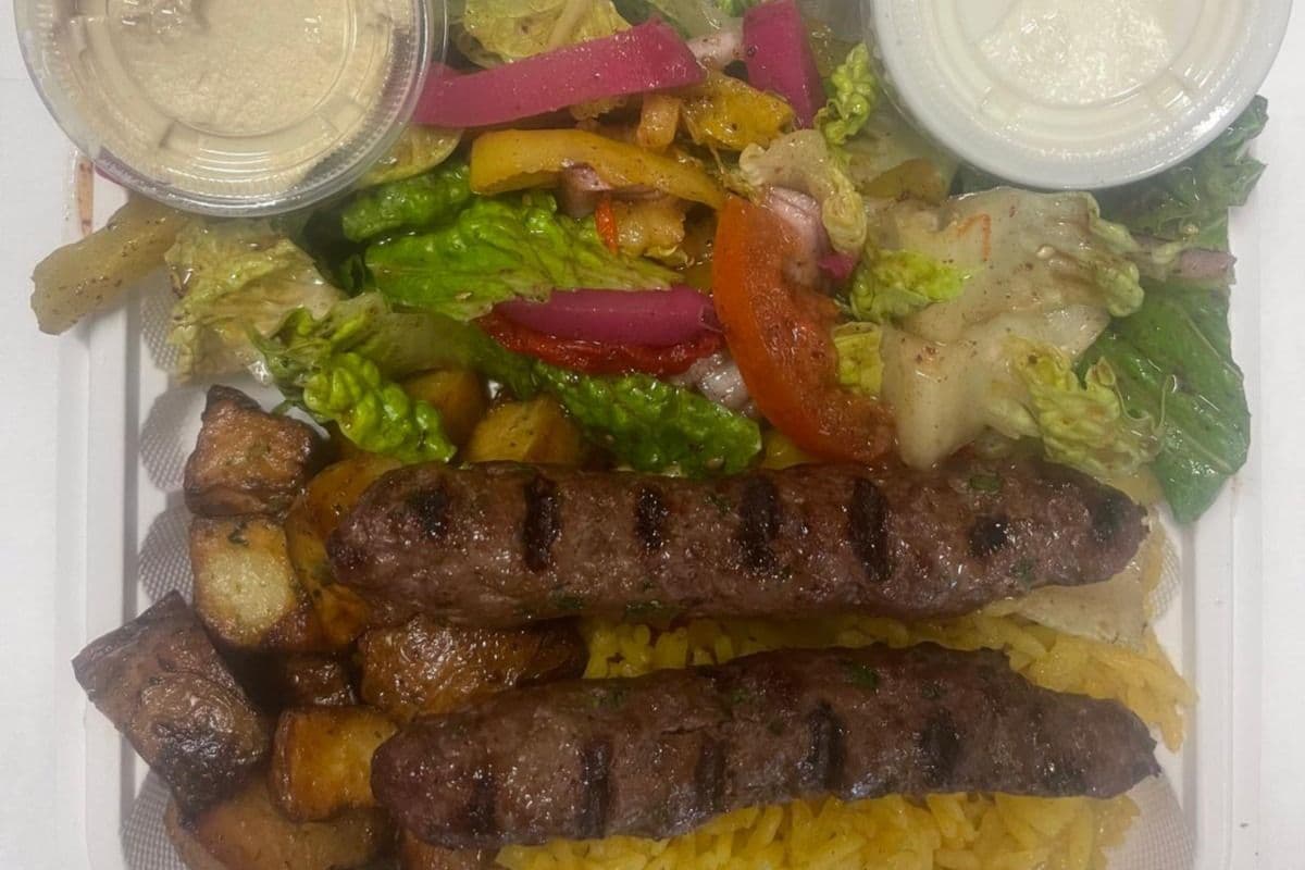 1 Skewer Plate Kabab