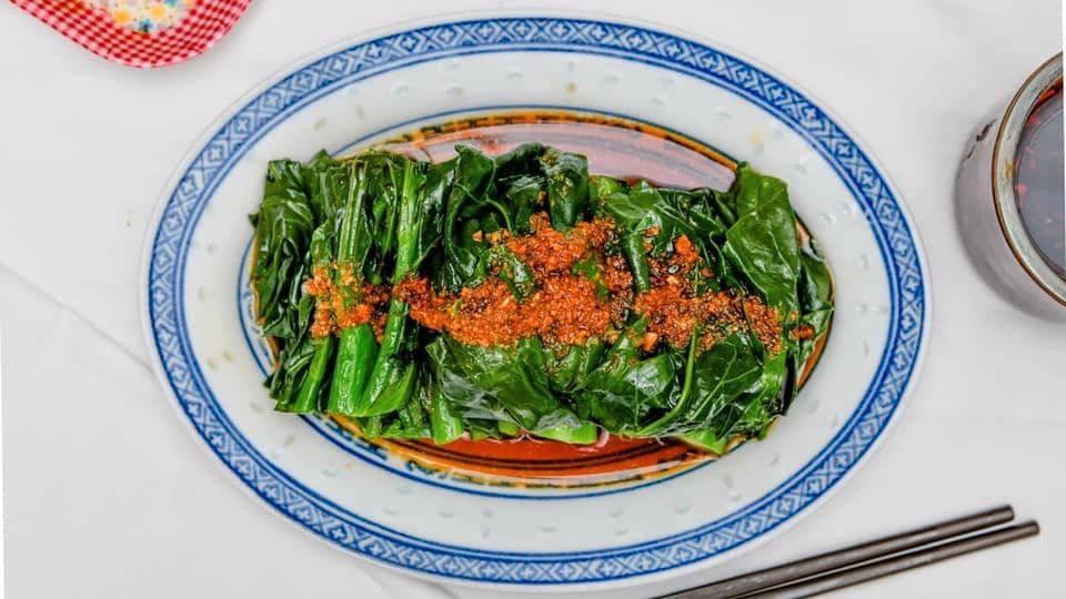 Gai Lan with Garlic Oil 蒜茸芥蘭