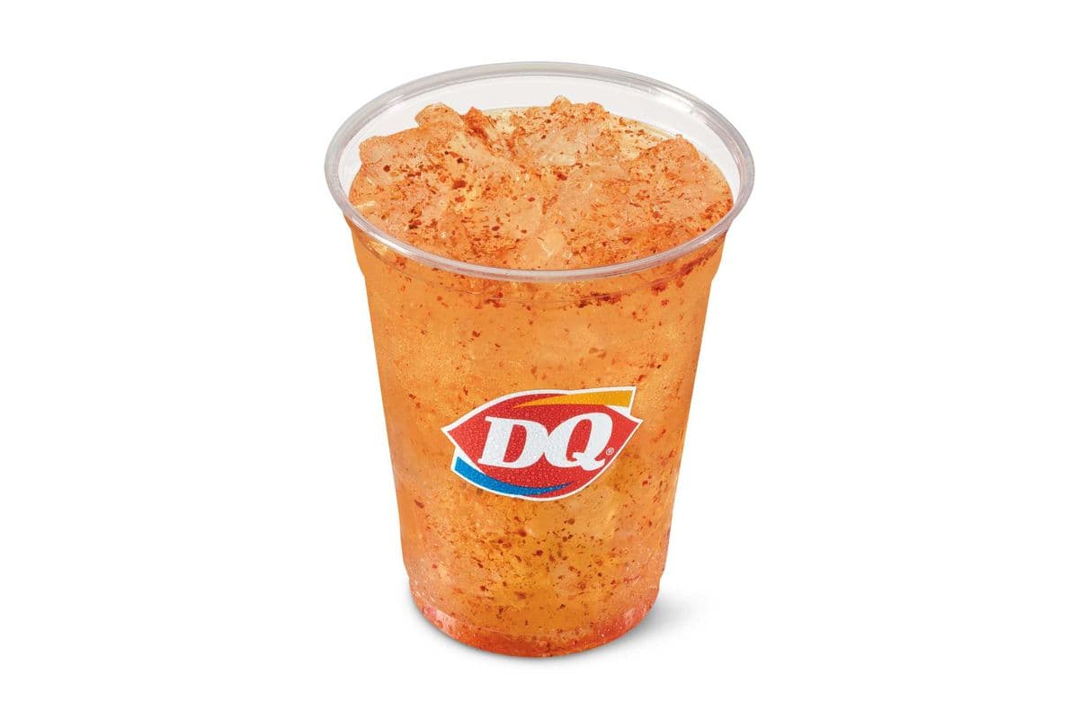 DQ Sparklers Pineapple Lemonade with Tajin: