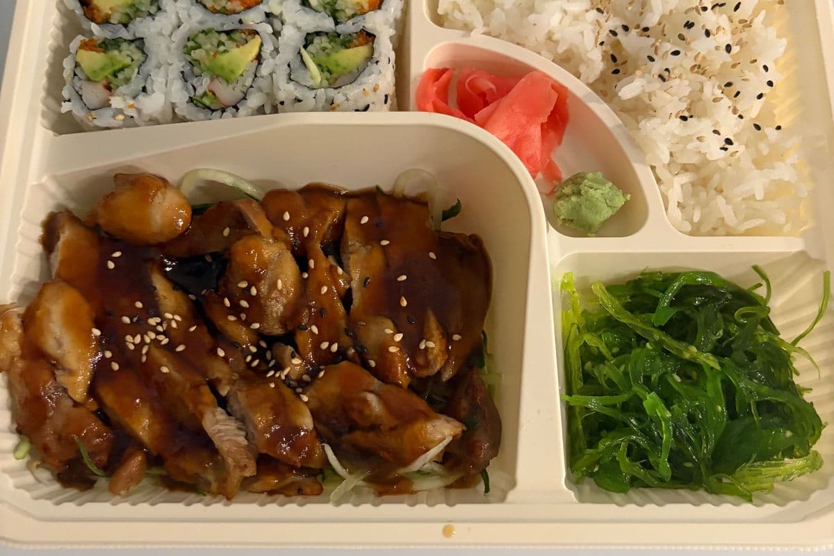 121. Chicken Teriyaki Bento Box