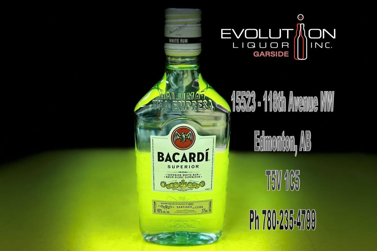 Bacardi Superior White Rum 0375P (1 x 375 ml Plastic Bottle)