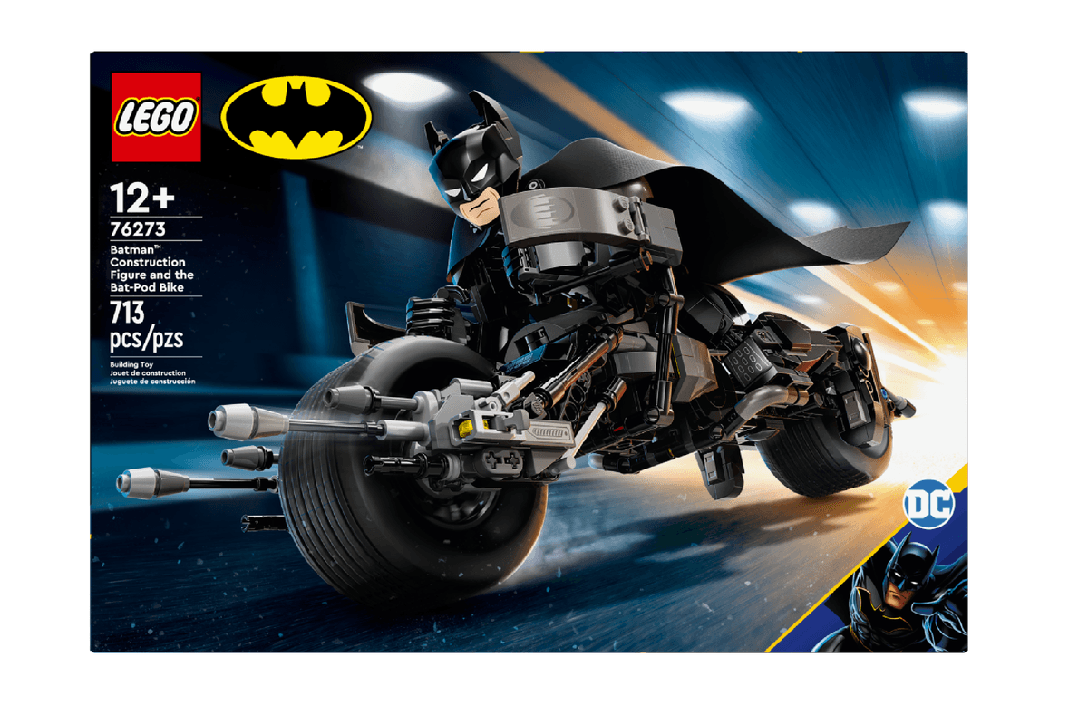 LEGO Batman Construction Figure and the Bat-Pod Bike (76273)