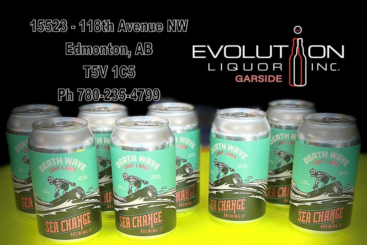 Sea Change Death Wave Light Lager C355-08 (8 x 355ml Can)