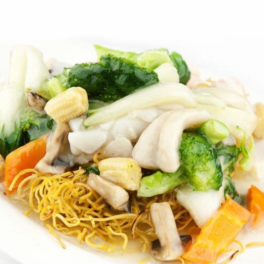 Seafood Chow Mein