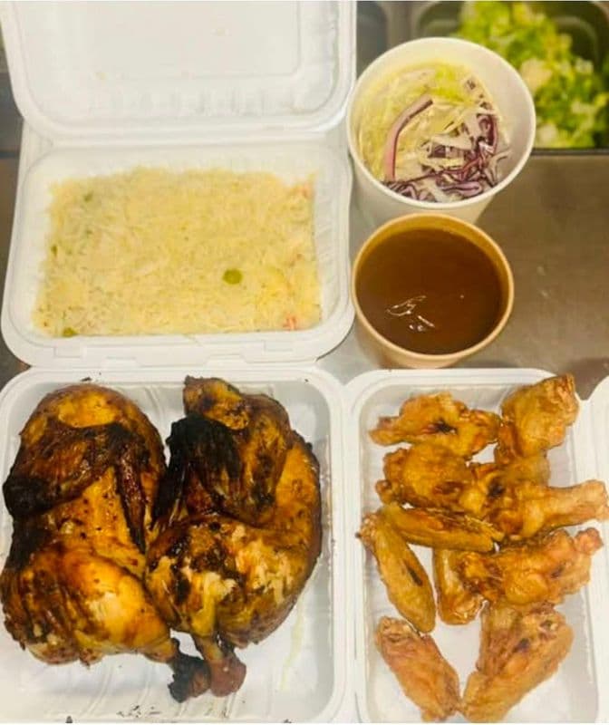 Family Meal 4 - Whole Chicken & 12 Wings