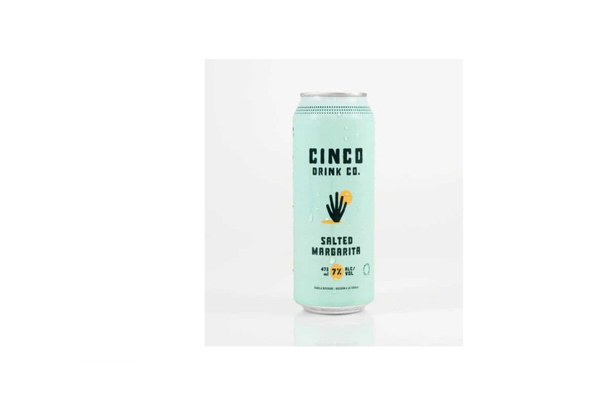 Cinco Drink tequila Salted Margarita 473ml (1 x 473ml)