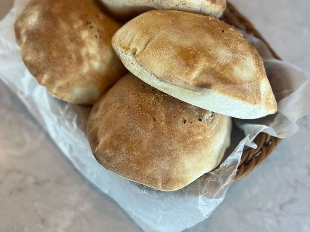 Freshly Baked Samoon Bread