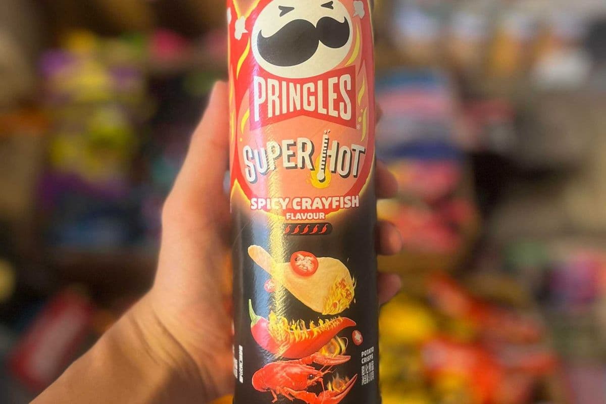 (China) Pringles Super Hot Spicy Crayfish