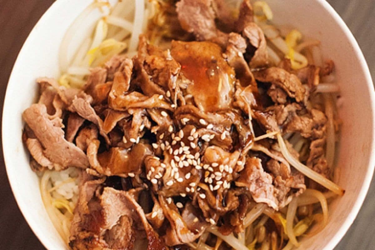 Beef Teriyaki Don
