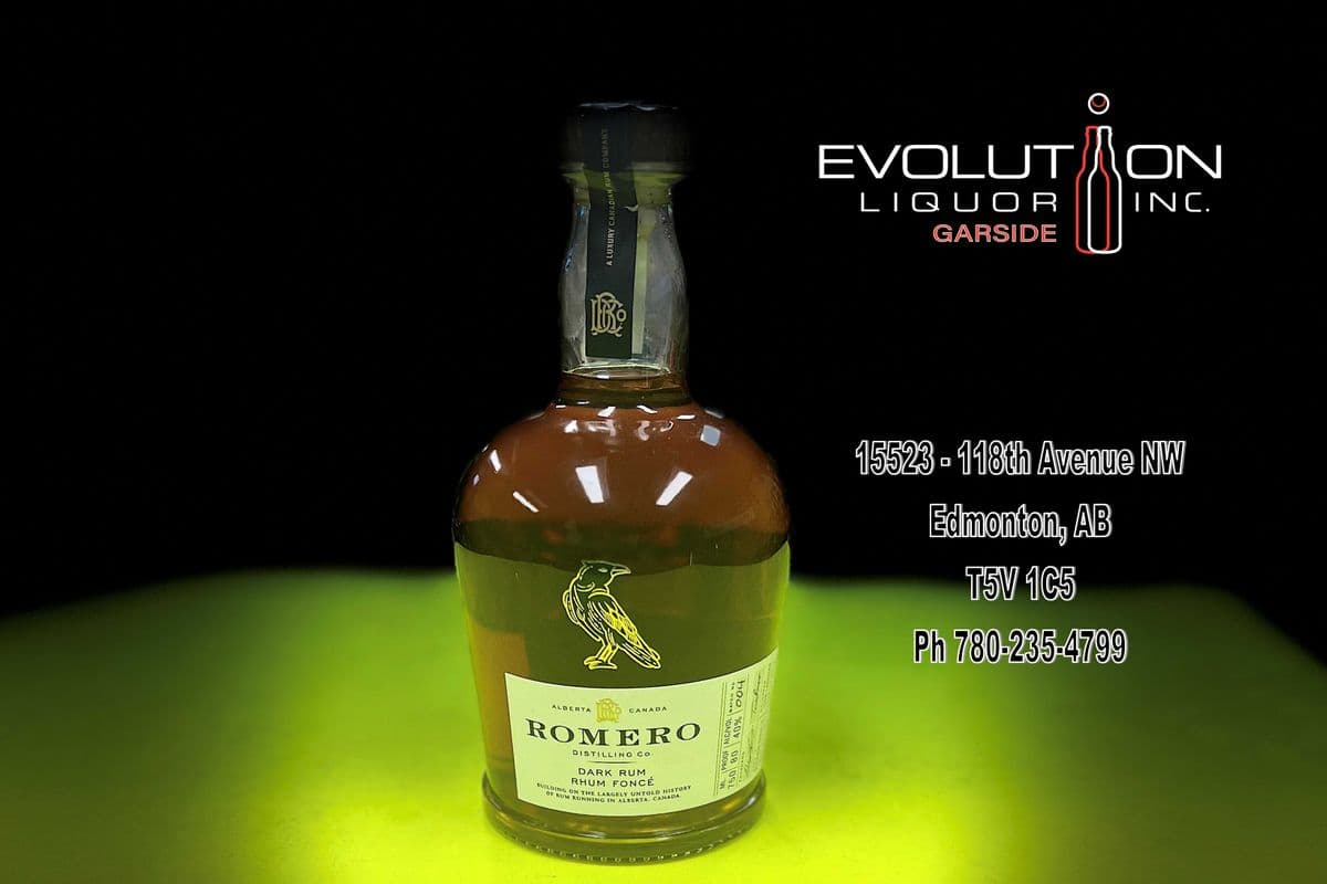 Romero Dark Rum 0750G (1 x 750ml Glass Bottle)