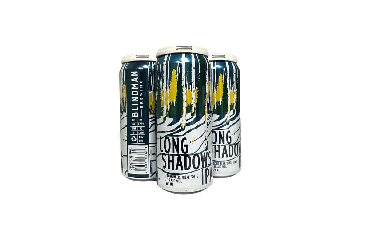 784510 - BLINDMAN LONGSHADOWS IPA (4 x 473ML CANS )