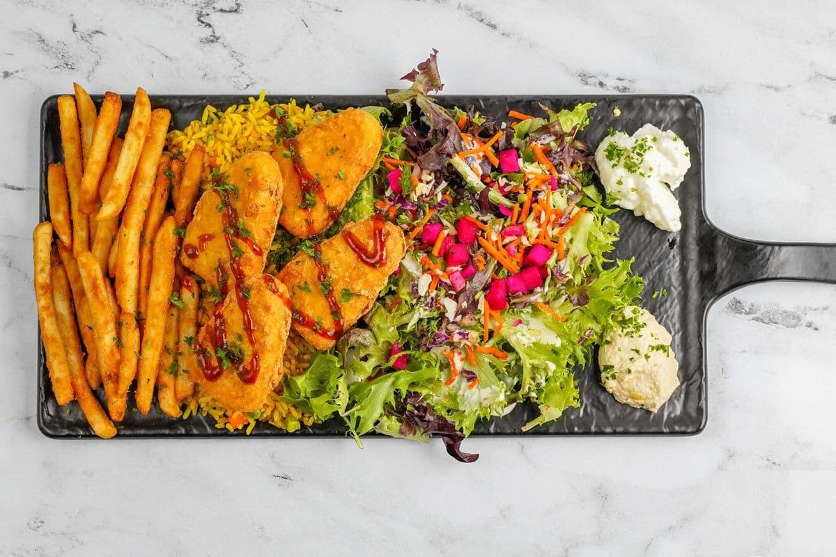 46. Assiette Filet-O- poisson vegan / Filet-O- fish plate vegan