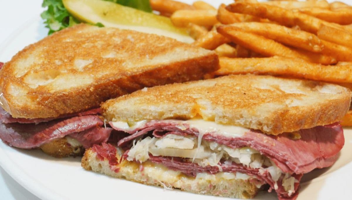 High End Bistro Ruben Sandwich