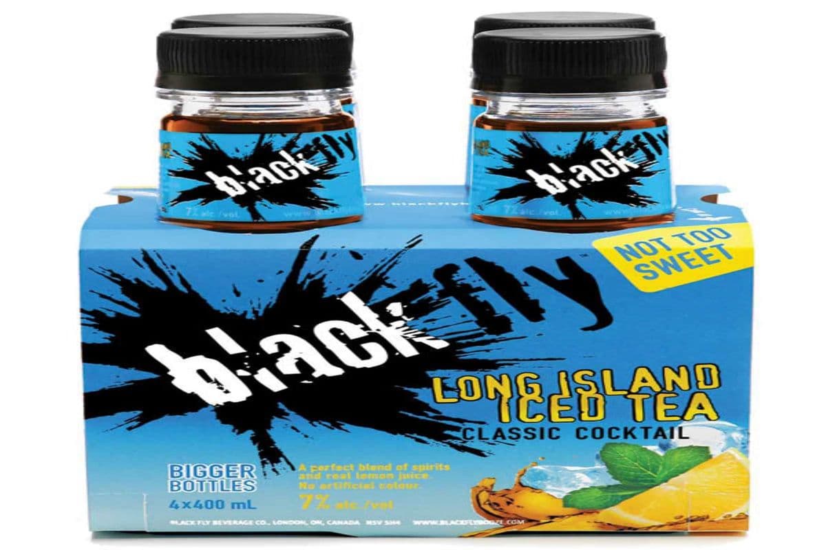 BLACK FLY LONG ISLAND ICED TEA 4 BTLS (1 x 4 BTLS)