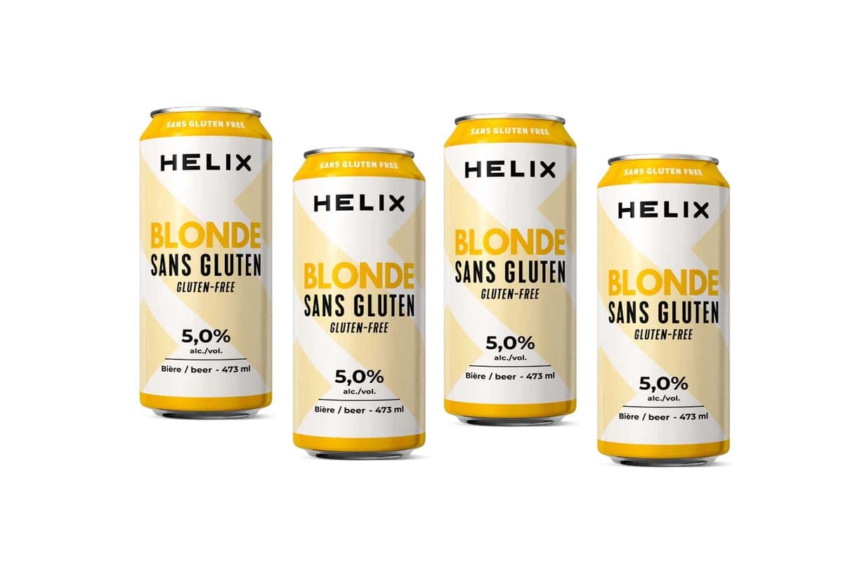 132329. HELIX - BELGIAN BLONDE (4 x 473ML (CANS))